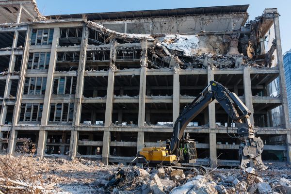 Commercial Building Demolition in Brunswick