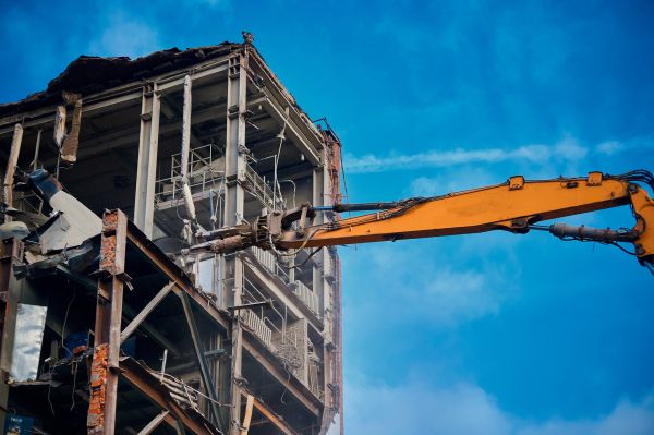 Factory Demolition in Brunswick