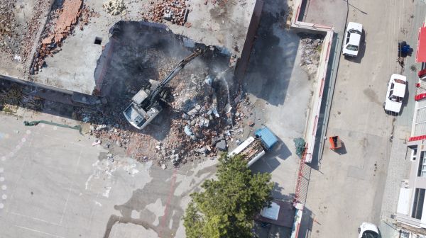 Foundation Demolition in Brunswick