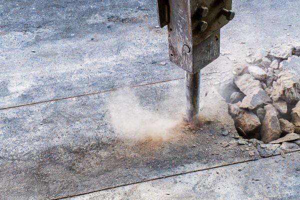 Concrete Patio Removal in Brunswick
