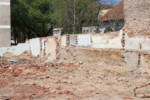 Brick Wall Demolition in Brunswick