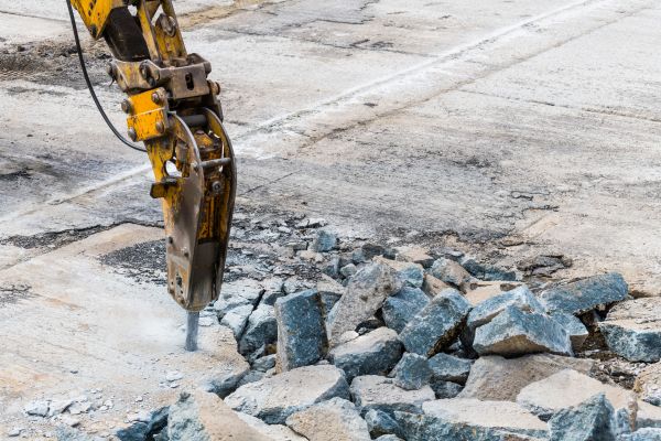 Parking Lot Removal in Brunswick