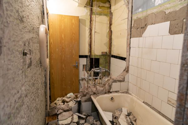 Shower Tile Demolition in Brunswick